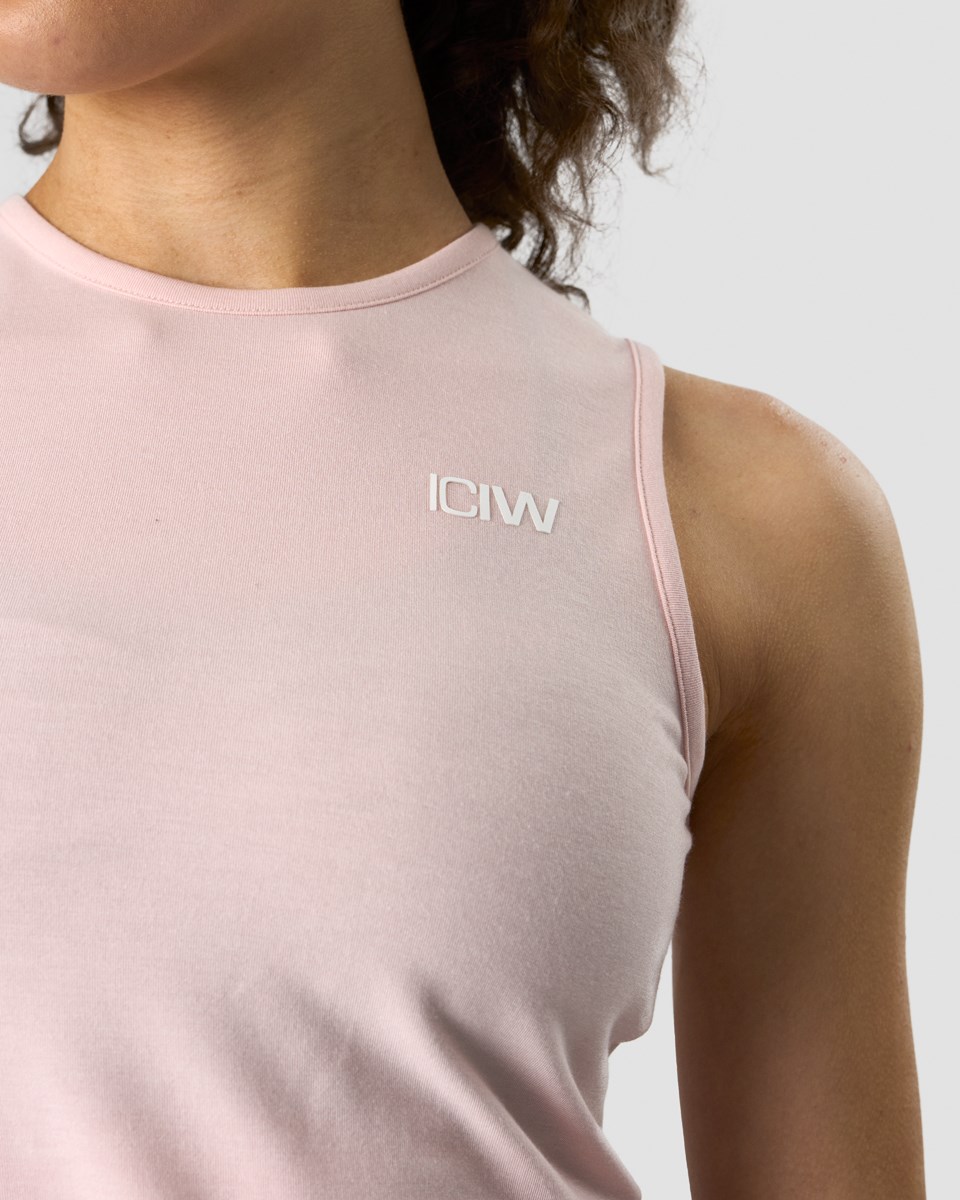 ICIW Empowering Open Back Tank Sugar Rosa | 759128ZKF