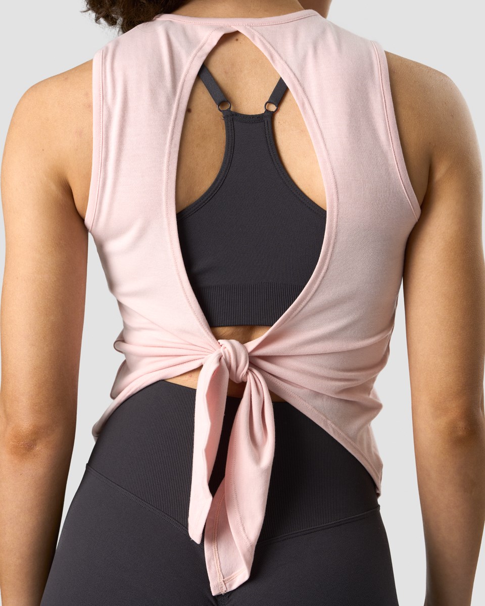 ICIW Empowering Open Back Tank Sugar Rosa | 759128ZKF