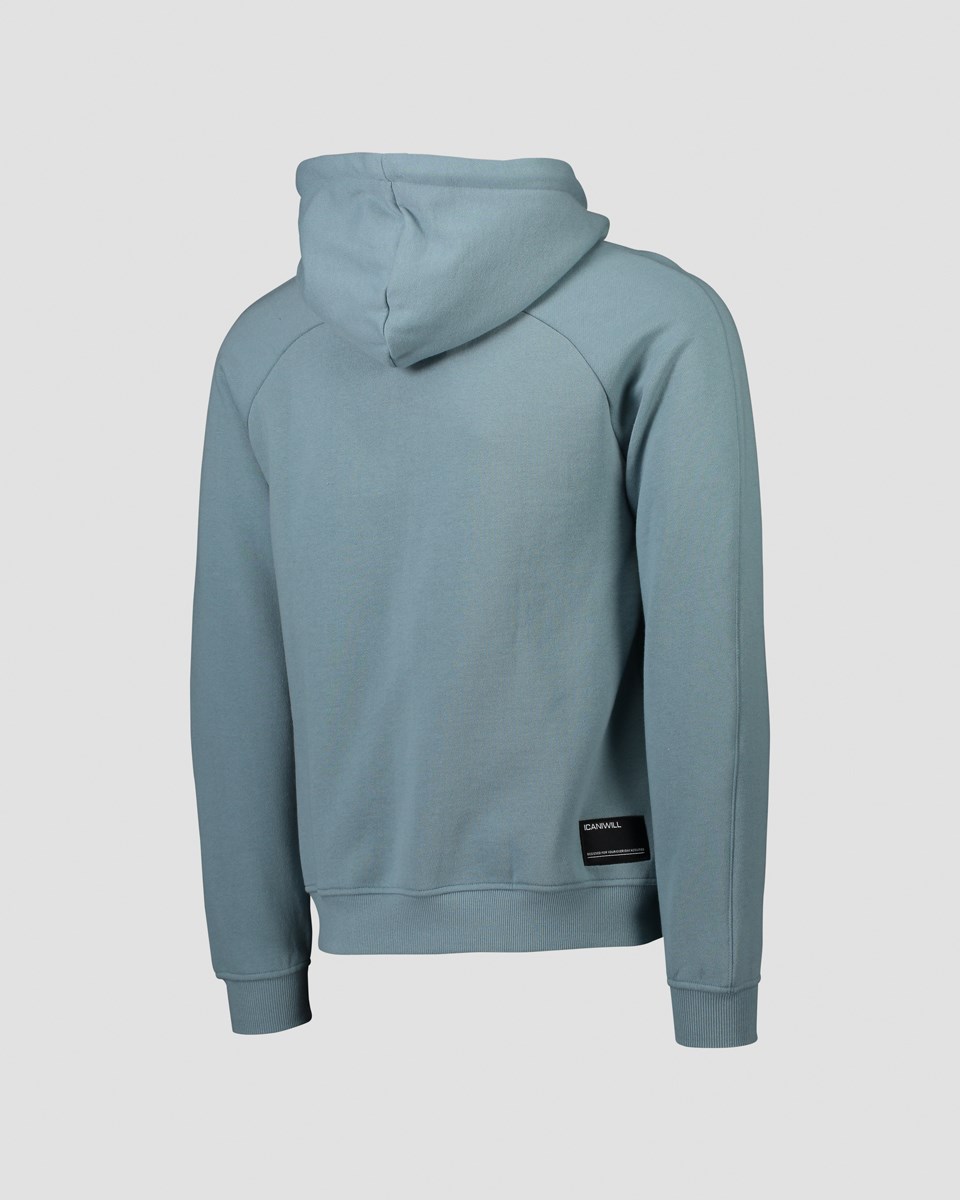 ICIW Essential Dragkedja Hoodie Pale Ljusblå | 230865GZQ