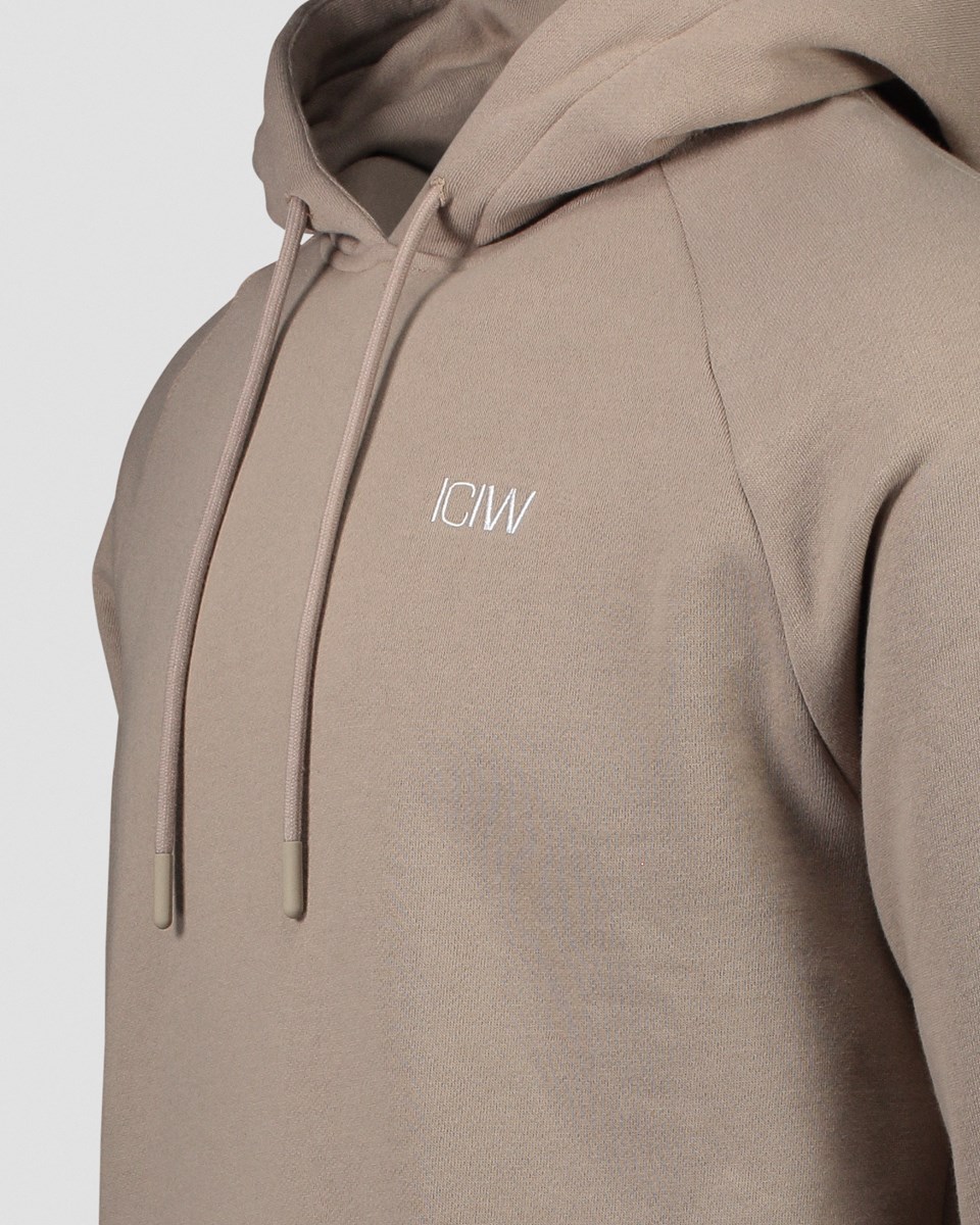 ICIW Essential Hoodie Sand Beige | 162904DLZ