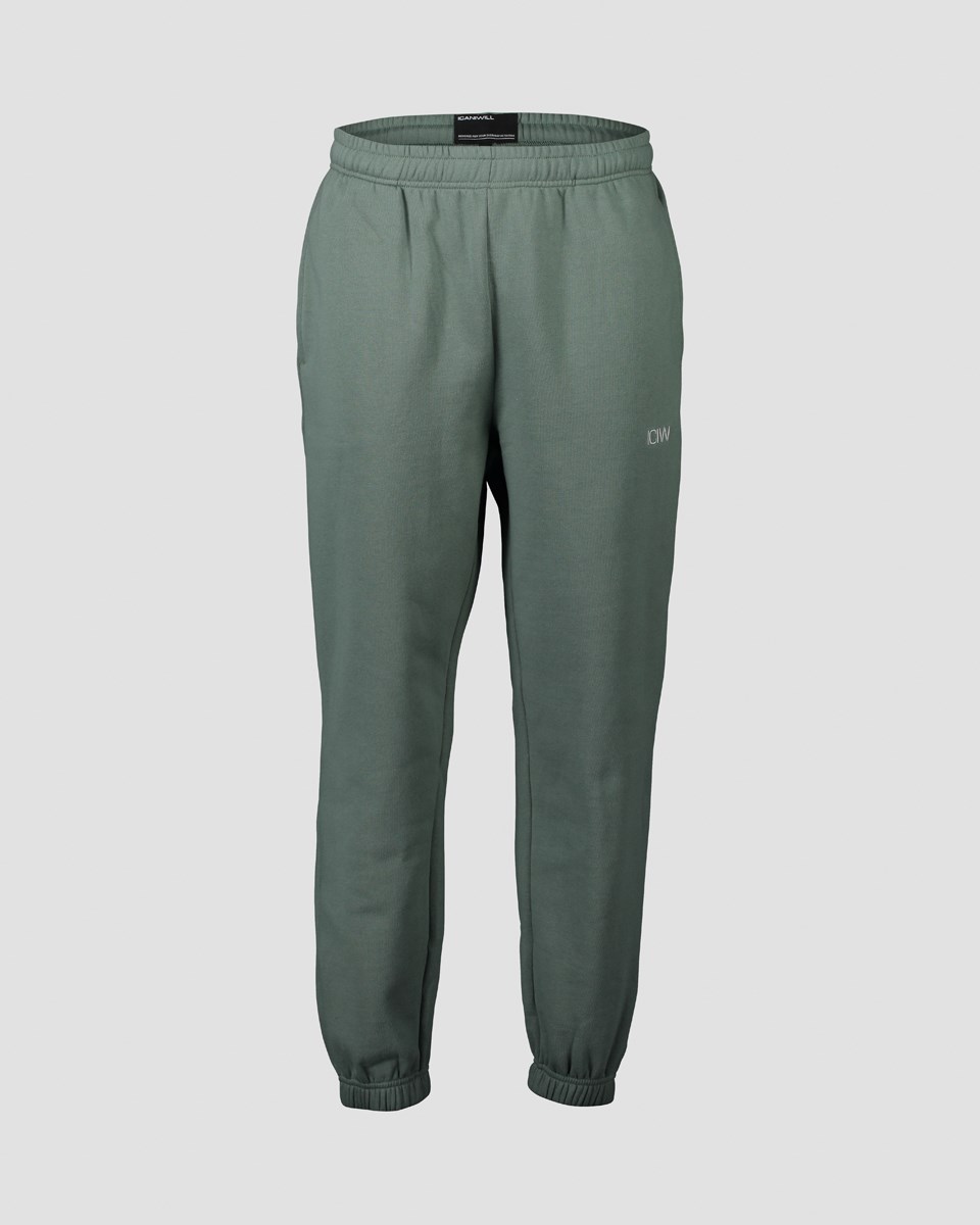 ICIW Essential Sweat Pants Dark Sage Mörkgröna | 206914JKP