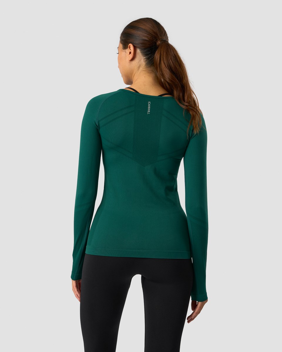 ICIW Everyday Seamless LS Dark Mörkgröna | 204385SWG