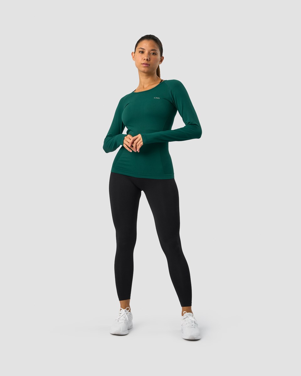 ICIW Everyday Seamless LS Dark Mörkgröna | 204385SWG