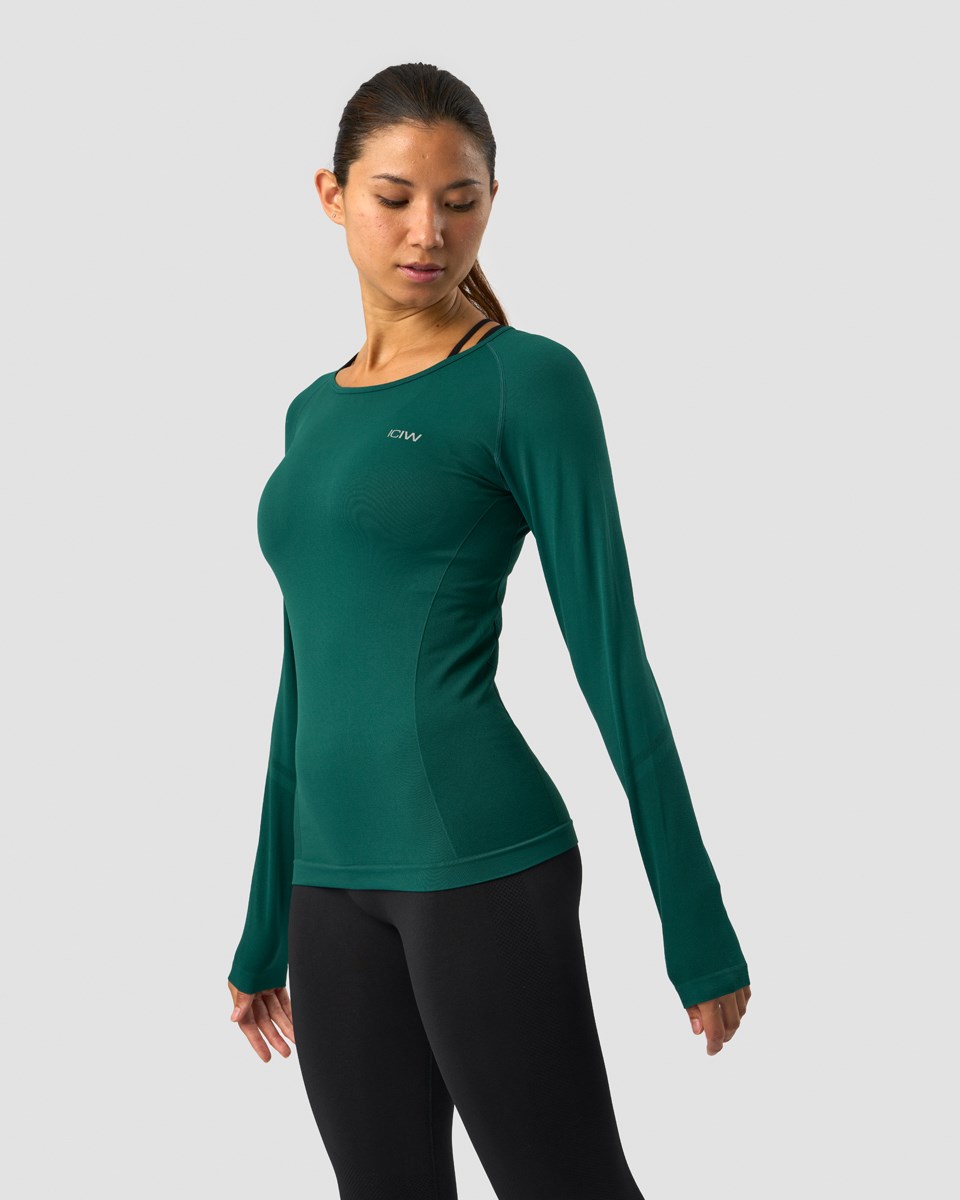 ICIW Everyday Seamless LS Dark Mörkgröna | 204385SWG