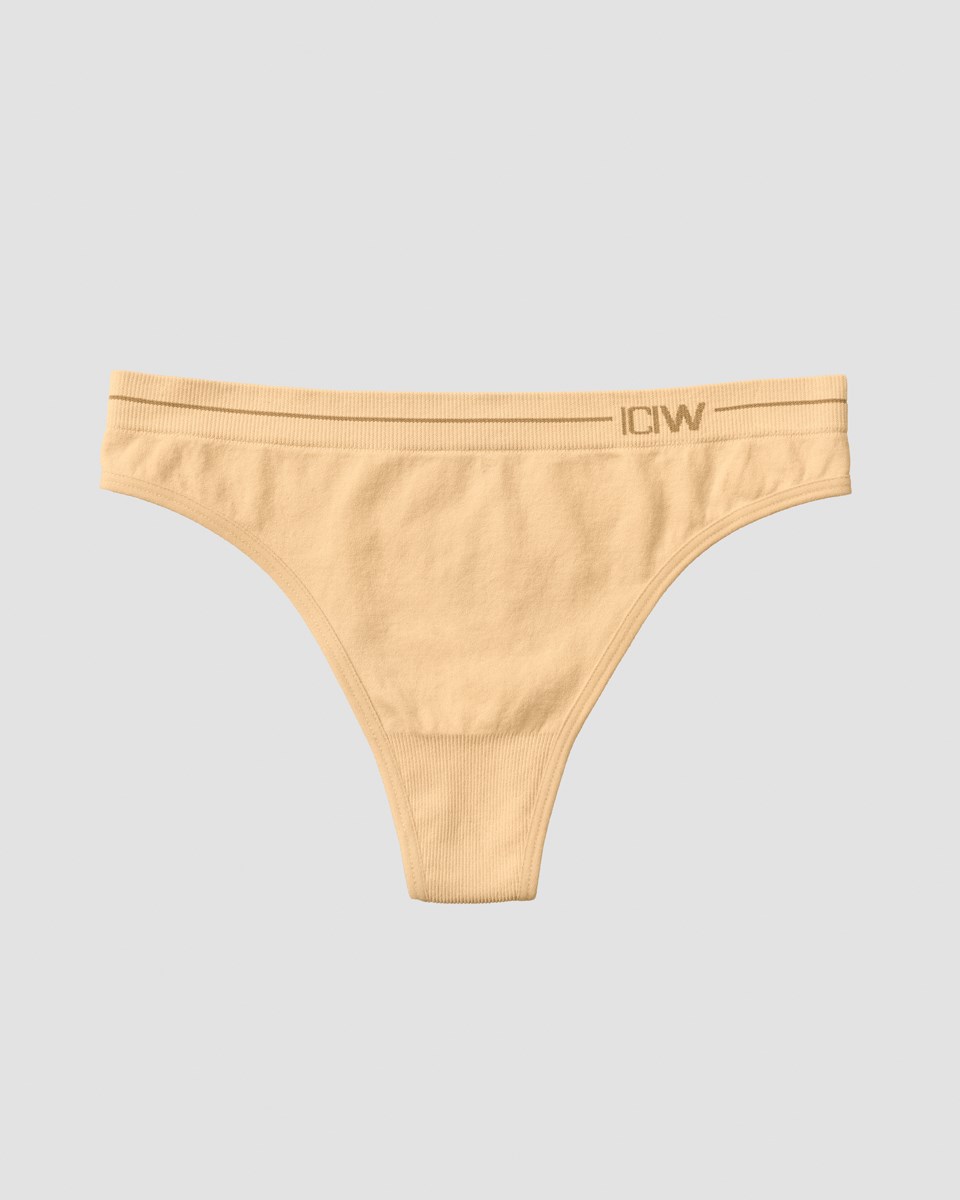 ICIW Everyday Seamless String 2-pack Beige | 958160MRP