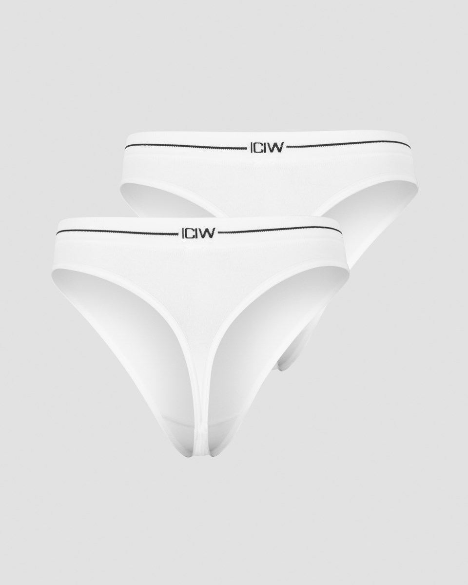 ICIW Everyday Seamless String 2-pack Vita | 037891KSZ