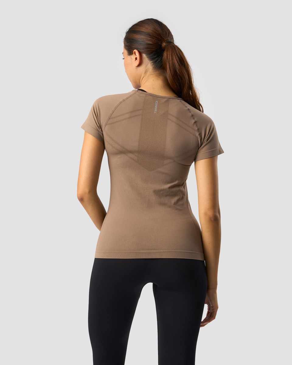 ICIW Everyday Seamless T-shirt Desert Sand Bruna | 246758FBM