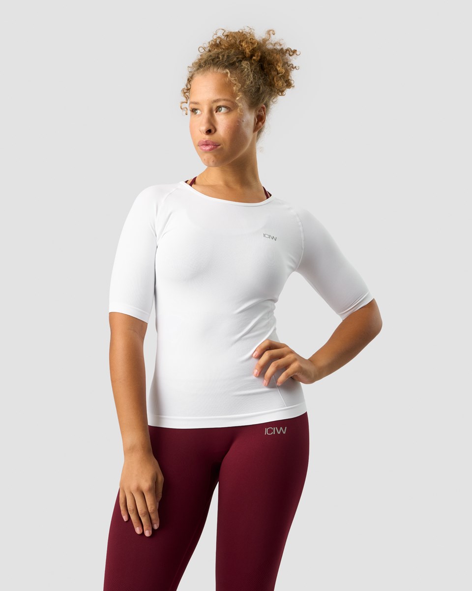 ICIW Everyday Seamless T-shirt Mid Sleeve Vita | 537218EUO