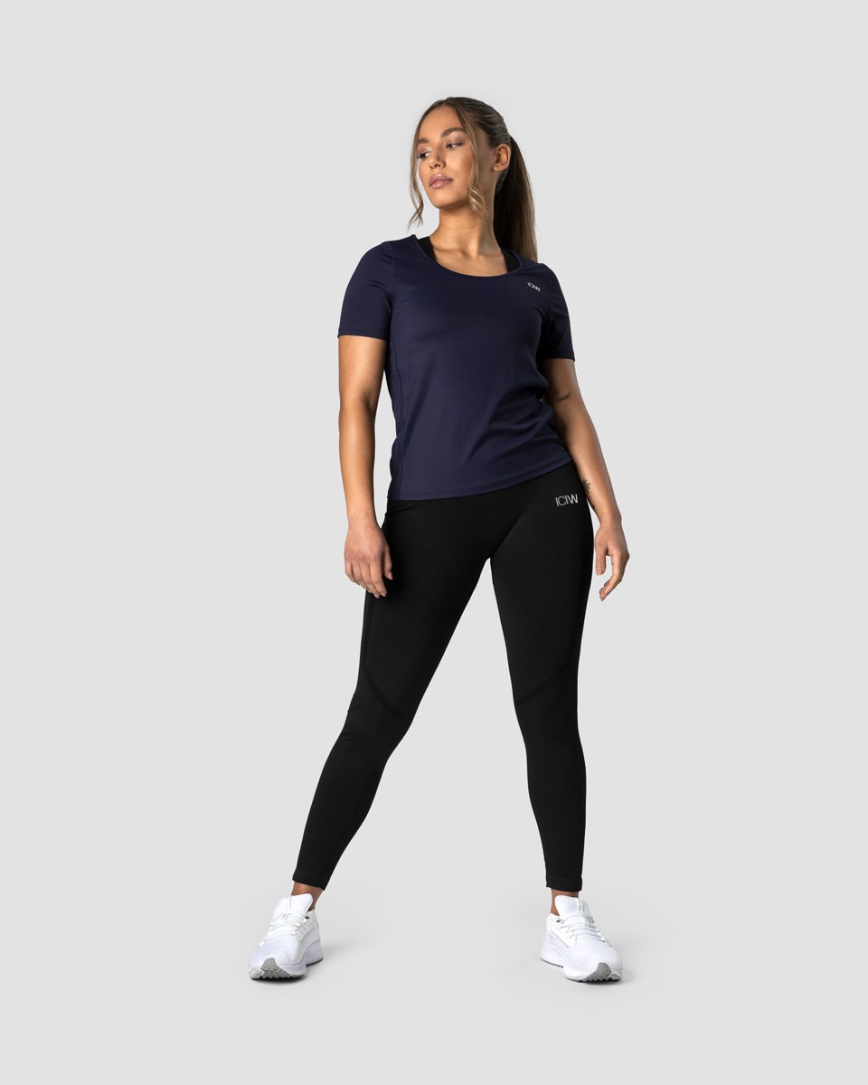 ICIW Everyday Tech T-shirt Wmn Mörkblå | 497805TGP