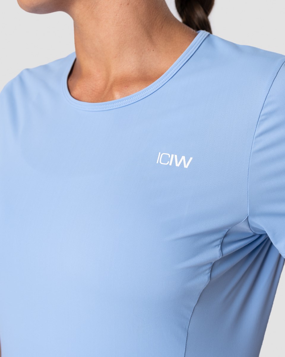 ICIW Everyday Tränings T-shirt Sky Wmn Ljusblå | 576928HUD