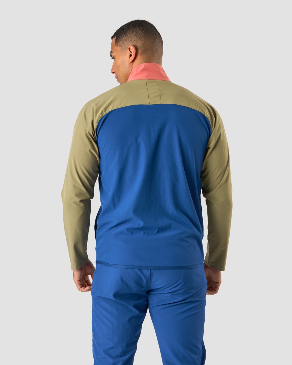 ICIW Game Zip Jacket Mixed Mörkblå | 604927HRE