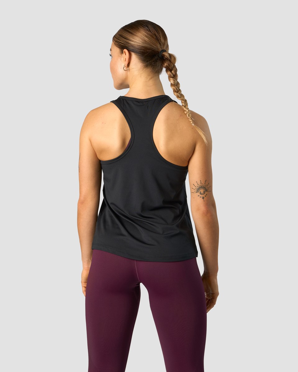 ICIW High Neck Tank Top Svarta | 807591QAC