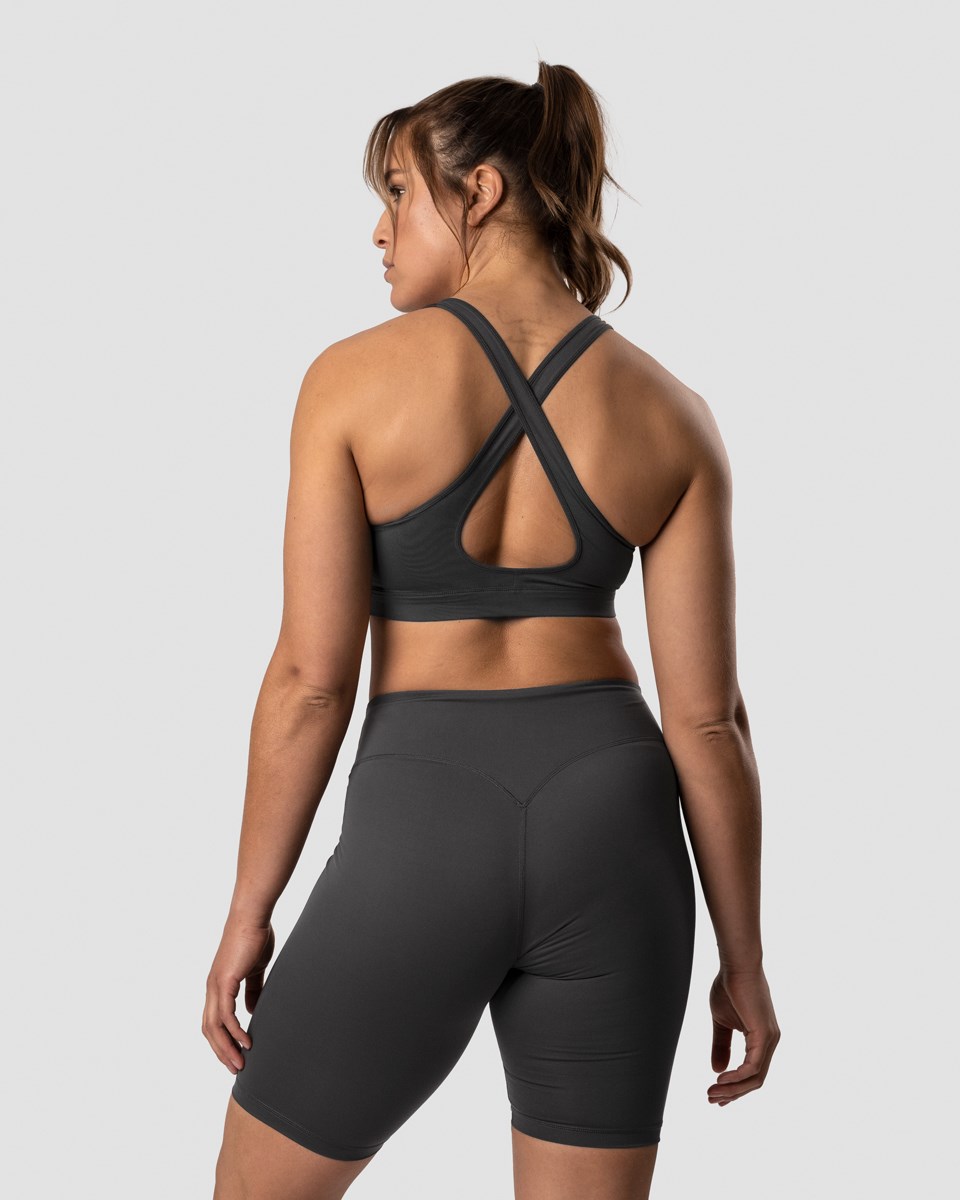 ICIW Klassiska Sports Bra Anthracite Mörkgrå | 942068COZ