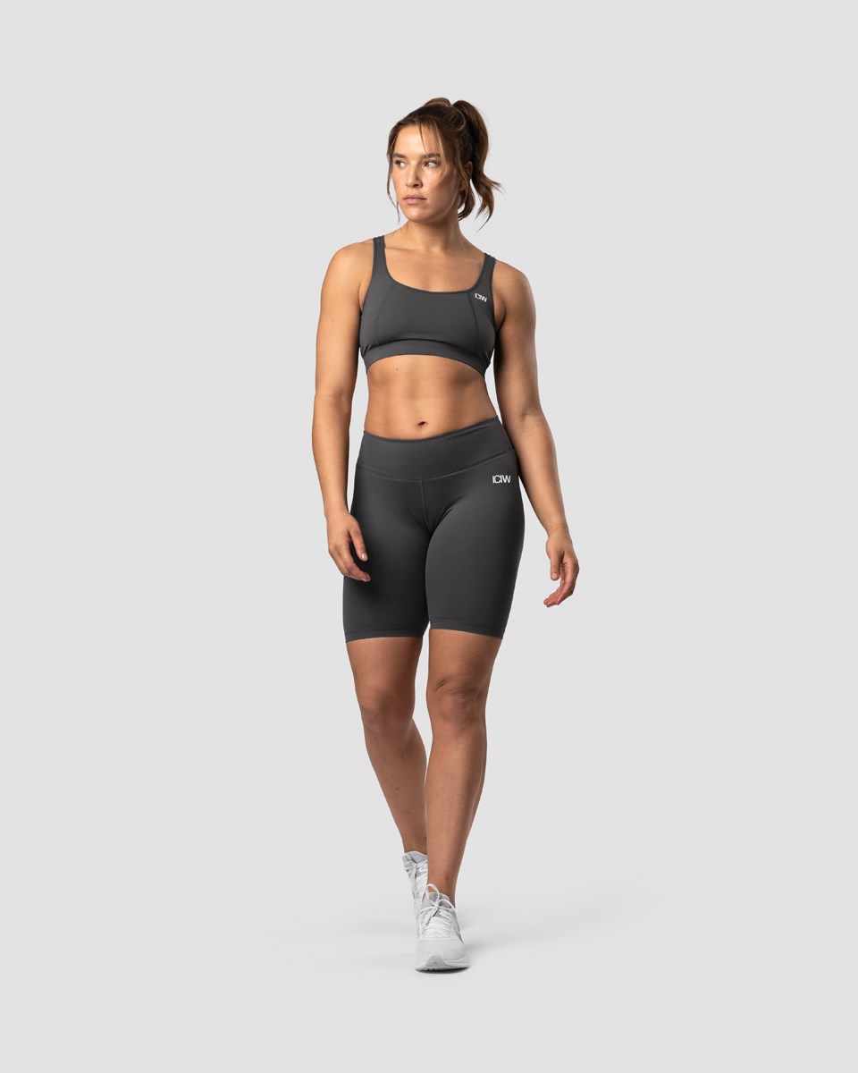 ICIW Klassiska Sports Bra Anthracite Mörkgrå | 942068COZ