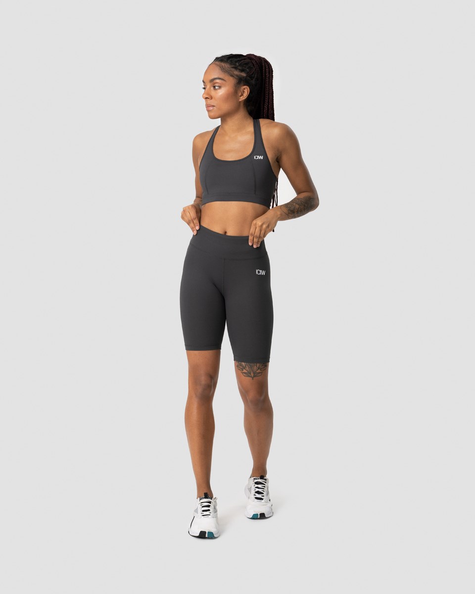 ICIW Klassiska Sports Bra Anthracite Mörkgrå | 942068COZ