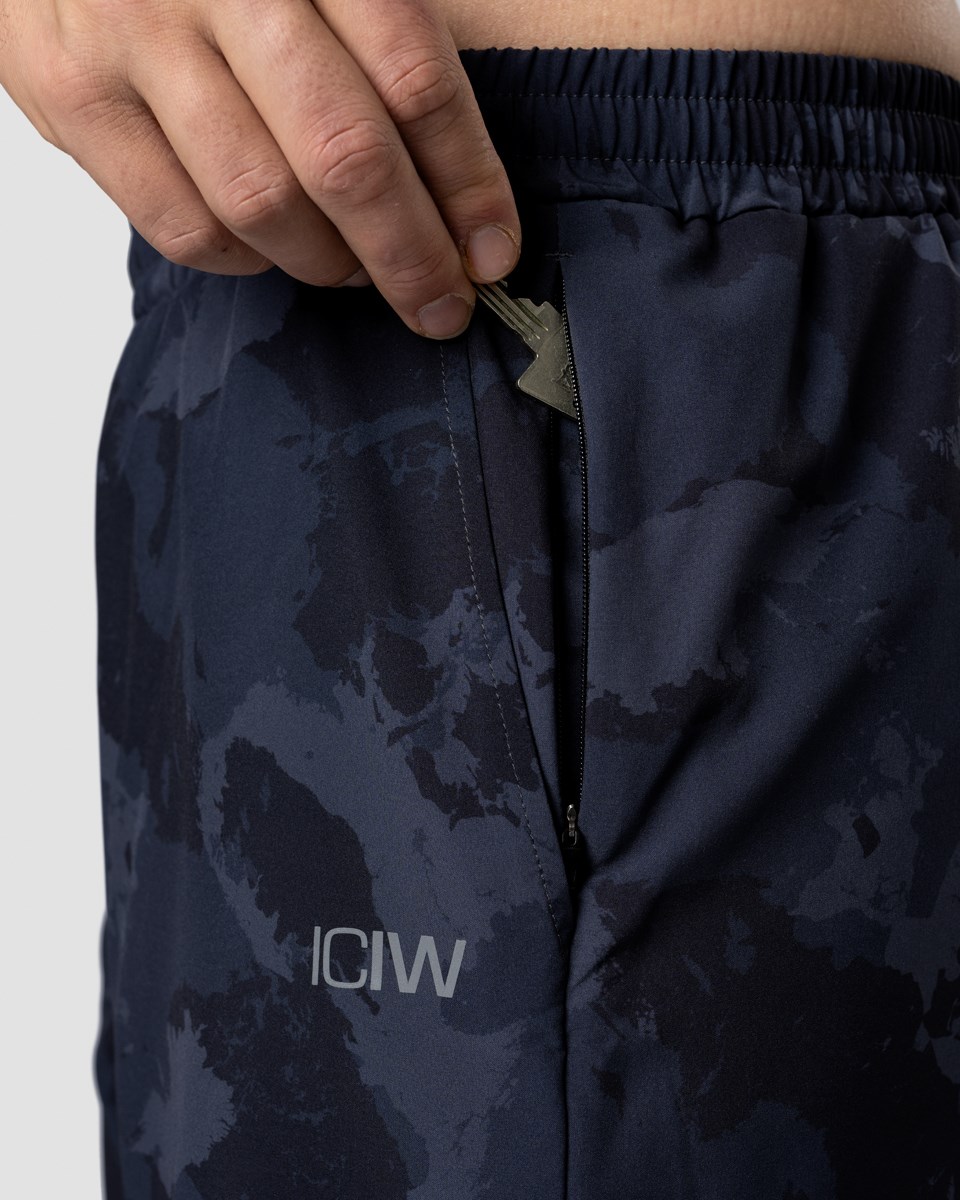 ICIW Mercury 18 cm shorts Camo Mörkgrå | 045127MSK