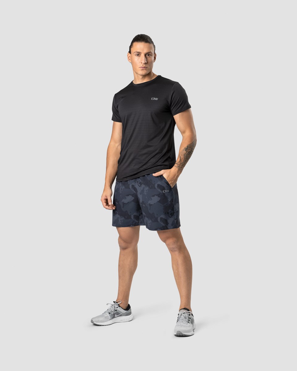 ICIW Mercury 18 cm shorts Camo Mörkgrå | 045127MSK