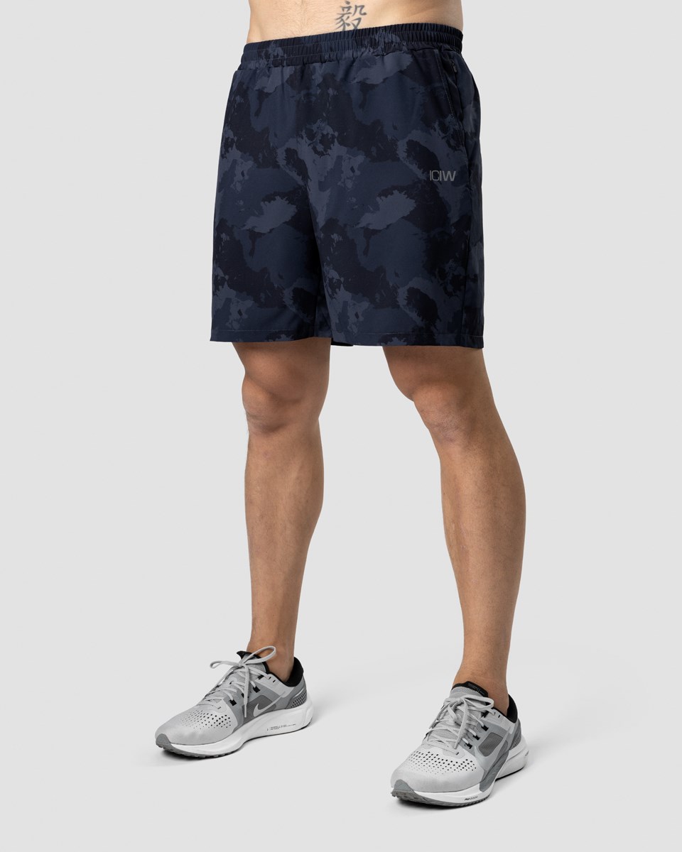 ICIW Mercury 18 cm shorts Camo Mörkgrå | 045127MSK