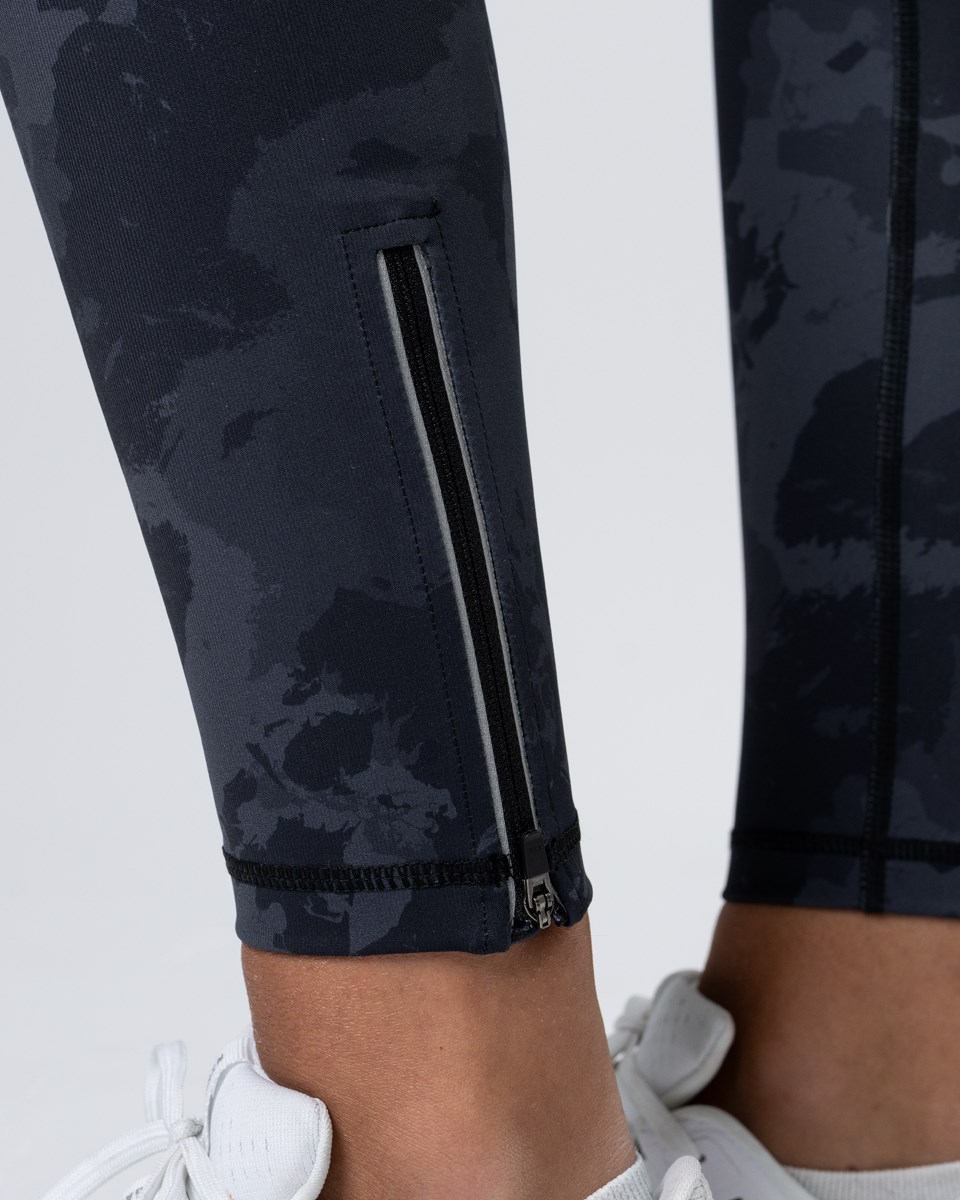 ICIW Mercury Compression Tights wmn Camo Mörkgrå | 467935KQI