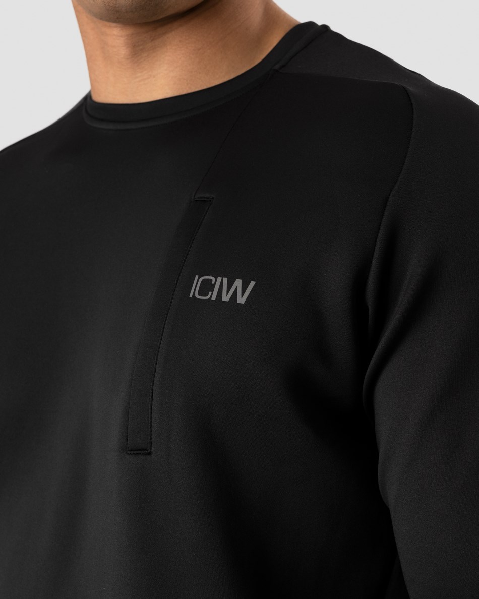 ICIW Mercury Crewneck Svarta | 097432RGW