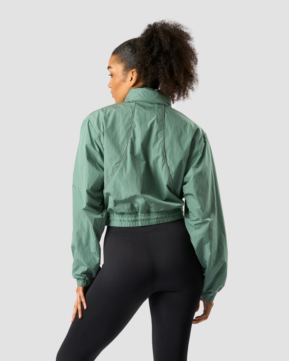 ICIW Mercury Cropped Jacket Aqua Ljusgröna | 079531TWI