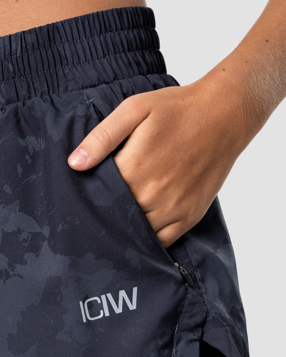 ICIW Mercury Shorts Wmn Camo Mörkgrå | 316954QIW