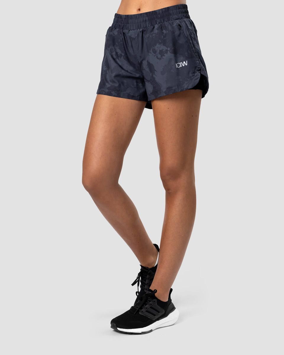 ICIW Mercury Shorts Wmn Camo Mörkgrå | 316954QIW