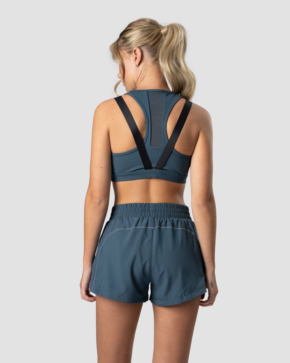 ICIW Mercury Sports Bra Dk Teal Mörkblå | 406193UQK