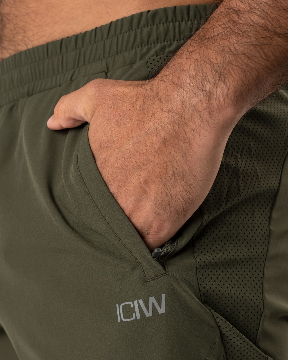 ICIW Mercury shorts Pine Mörkgröna | 539461KYG