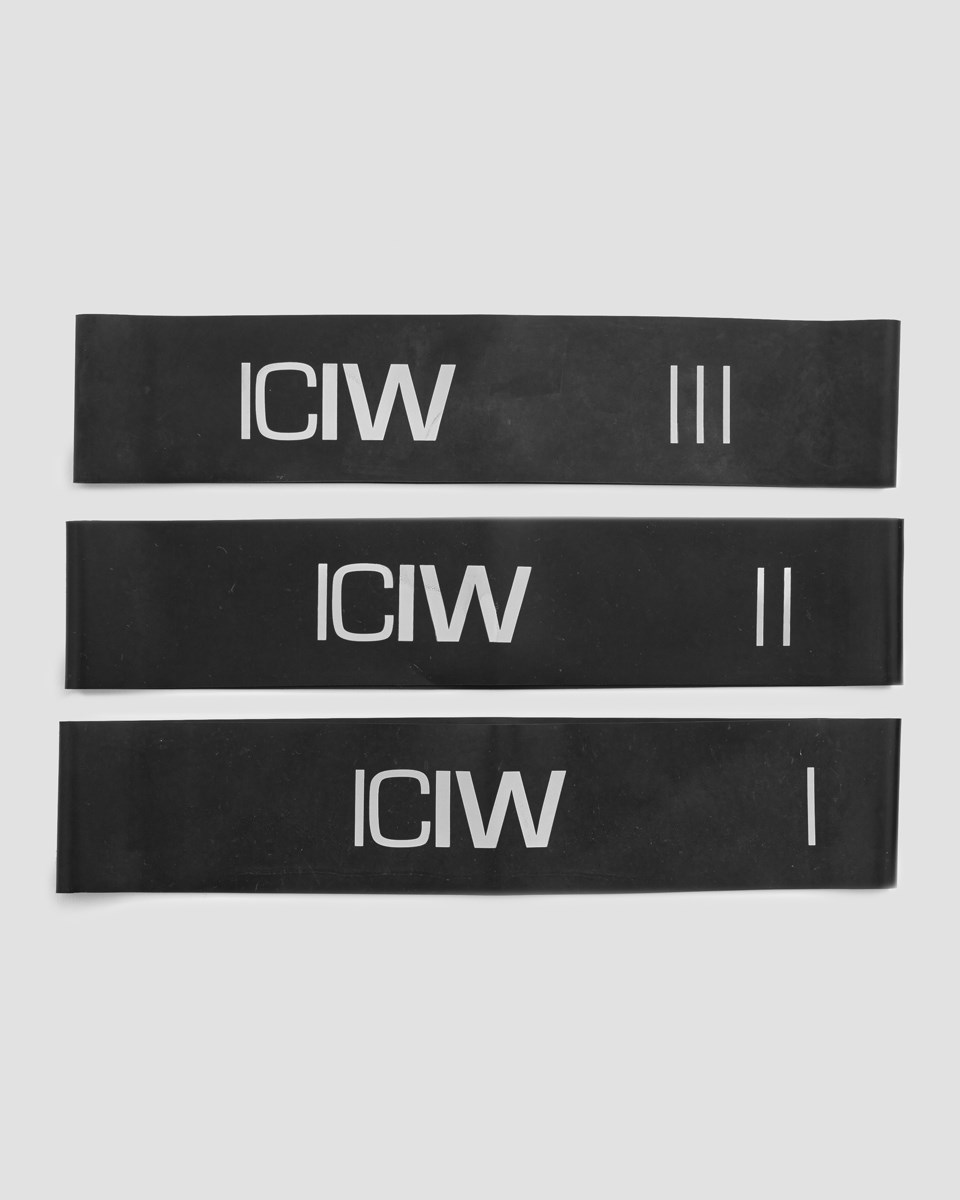 ICIW Mini Bands 3-pack Svarta | 042386SHW