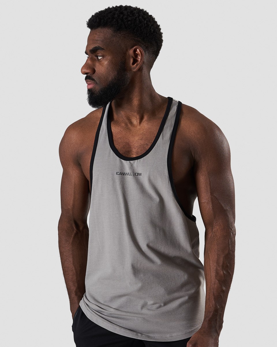 ICIW Muscle Tank Top Ljusgrå | 849175AED