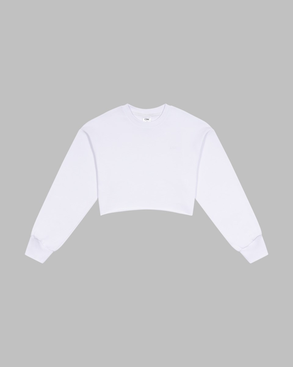 ICIW Nimble Cropped Crewneck Vita | 872063IDT