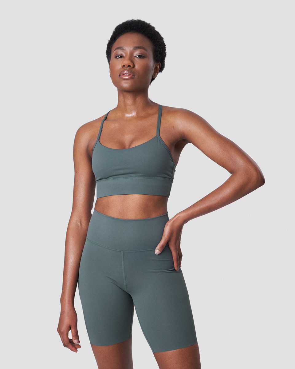 ICIW Nimble Snörade Sports Bra Elm Ljusgröna | 927648SYA