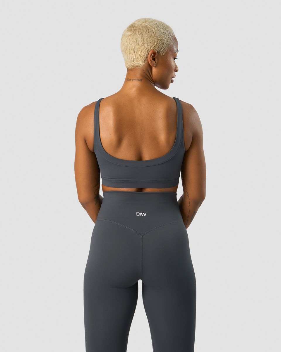 ICIW Nimble Sports Bra Anthracite Mörkgrå | 034516UTO