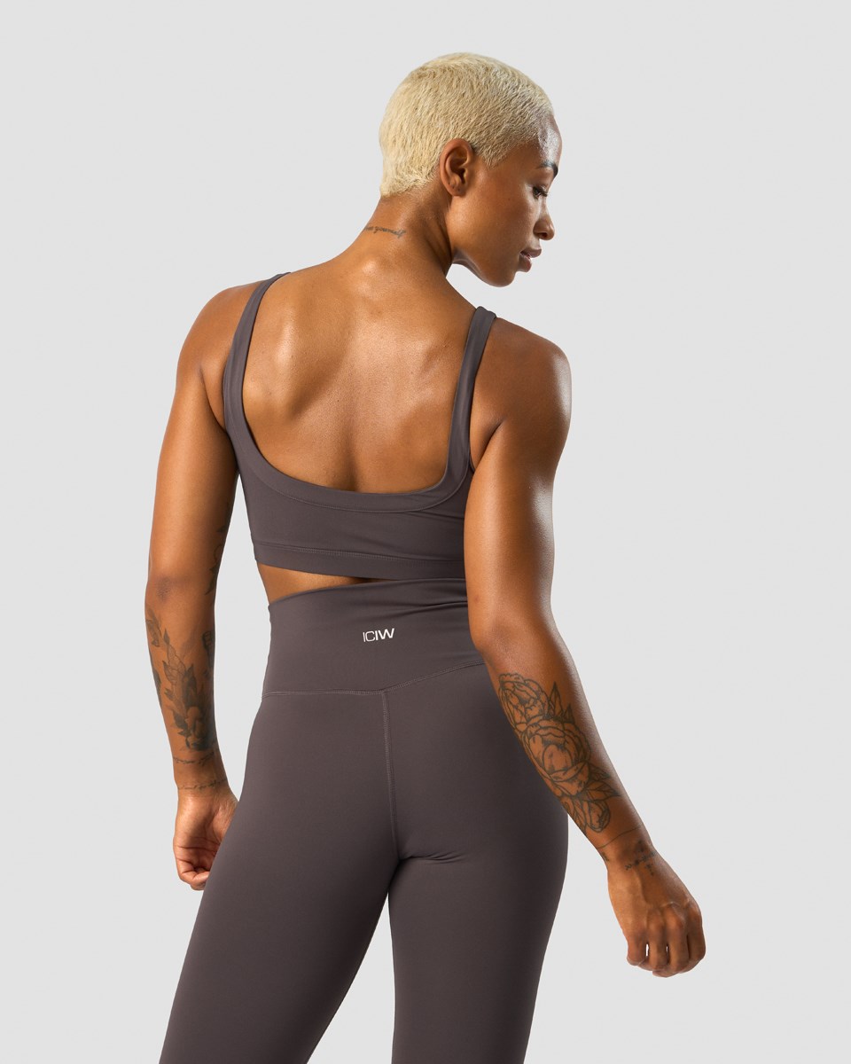 ICIW Nimble Sports Bra Clay Mörkgrå | 805397SNH