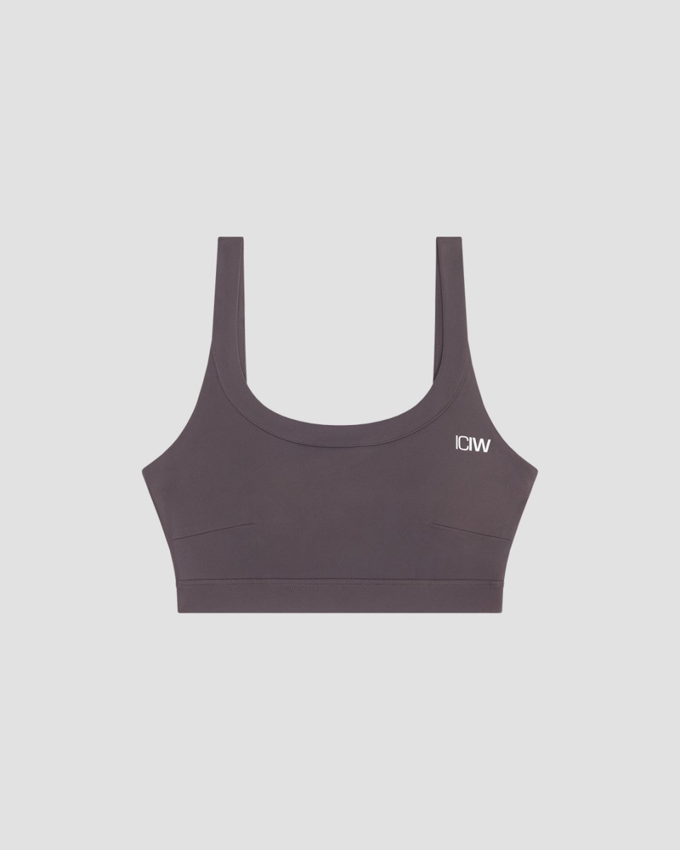 ICIW Nimble Sports Bra Clay Mörkgrå | 805397SNH