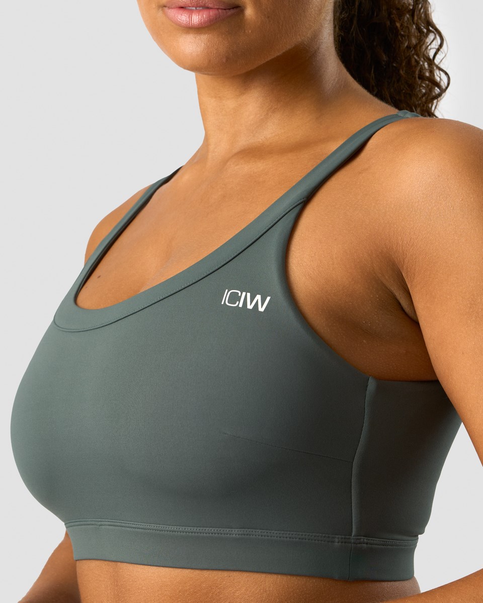 ICIW Nimble Sports Bra Elm Ljusgröna | 673158CWA