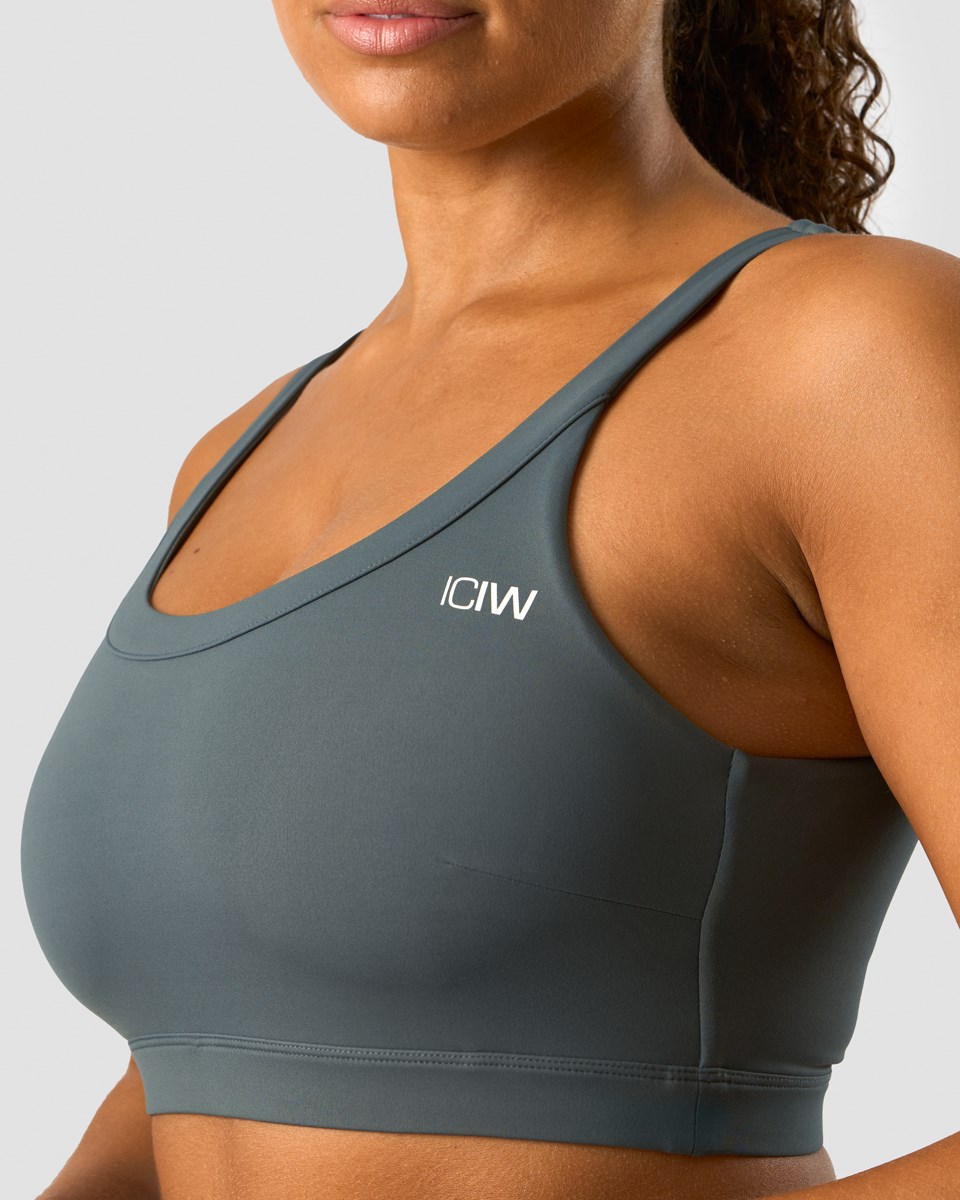 ICIW Nimble Sports Bra Elm Mörkgröna | 781409QDP