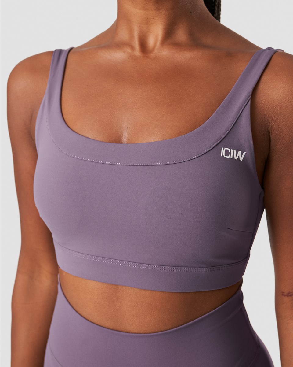 ICIW Nimble Sports Bra Faded Violet Lila | 861942GUT