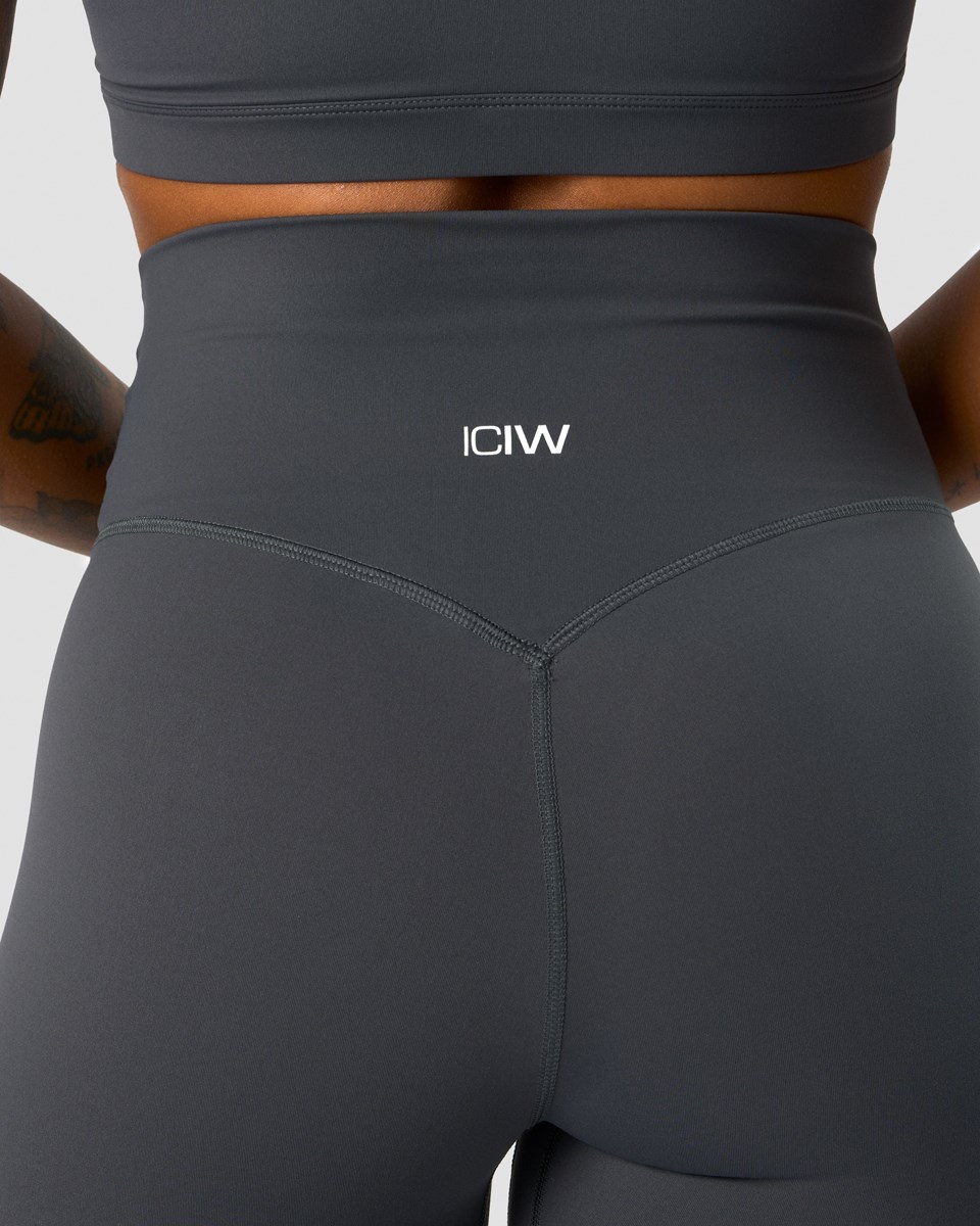 ICIW Nimble V-shape Tights Anthracite Mörkgrå | 687531TVU