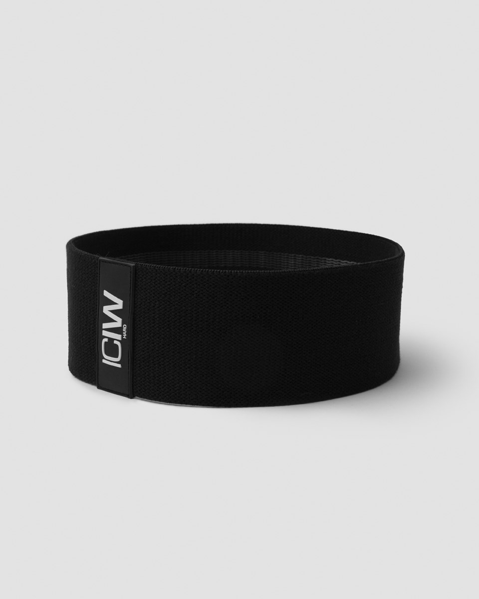 ICIW Resistance Band Hard Svarta | 063928POM