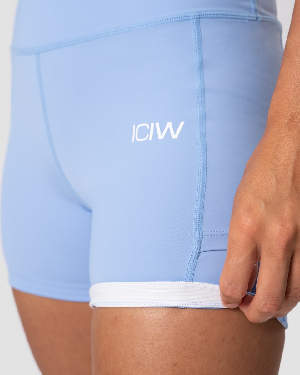 ICIW Smash Padel Shorts Sky Wmn Ljusblå | 584327JOR