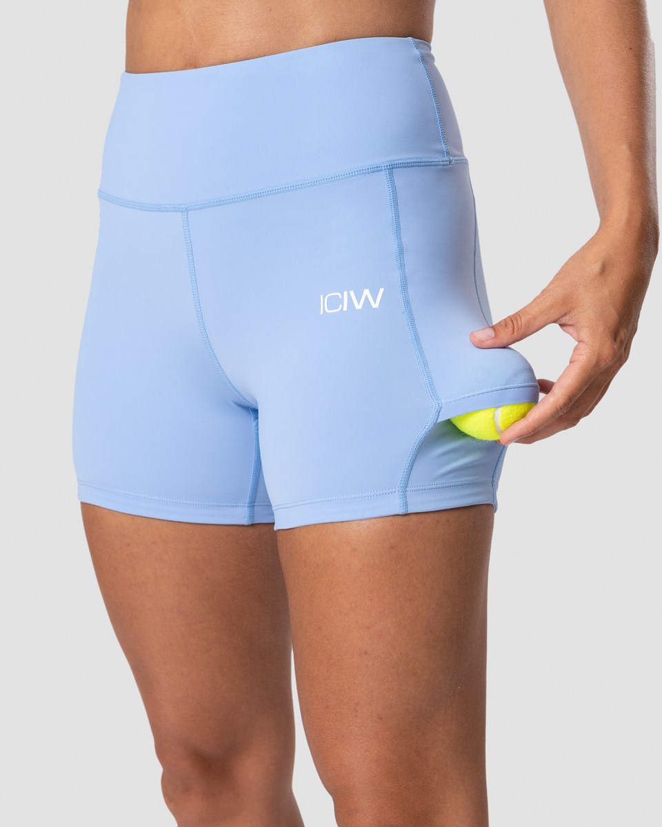 ICIW Smash Padel Shorts Sky Wmn Ljusblå | 584327JOR