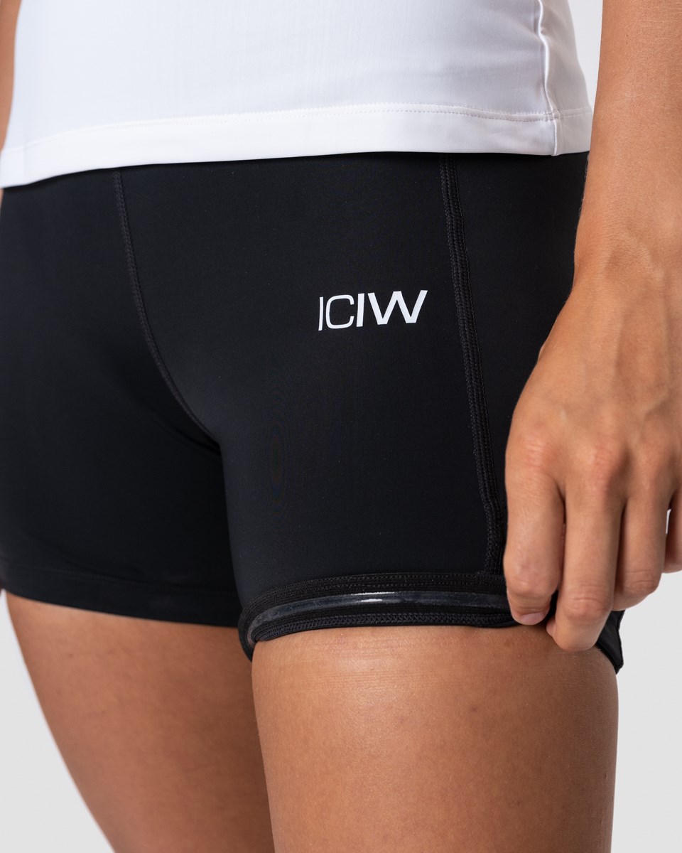 ICIW Smash Padel Shorts Wmn Svarta | 845603VNO