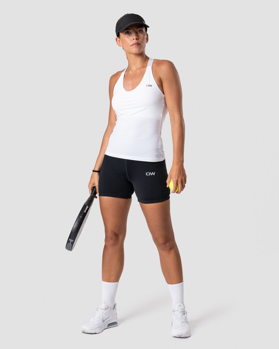 ICIW Smash Padel Shorts Wmn Svarta | 845603VNO