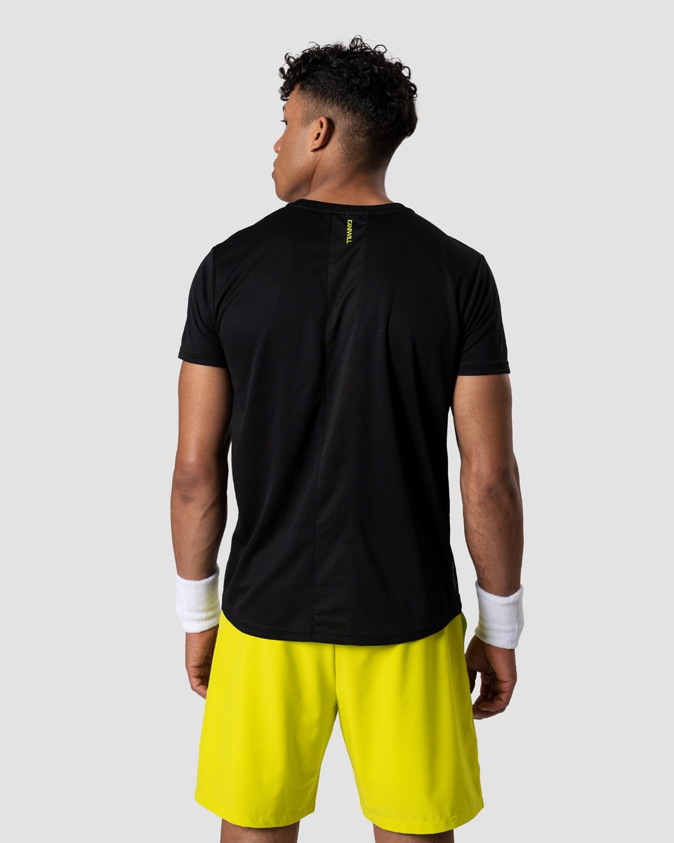 ICIW Smash Padel T-shirt Svarta | 196487FER