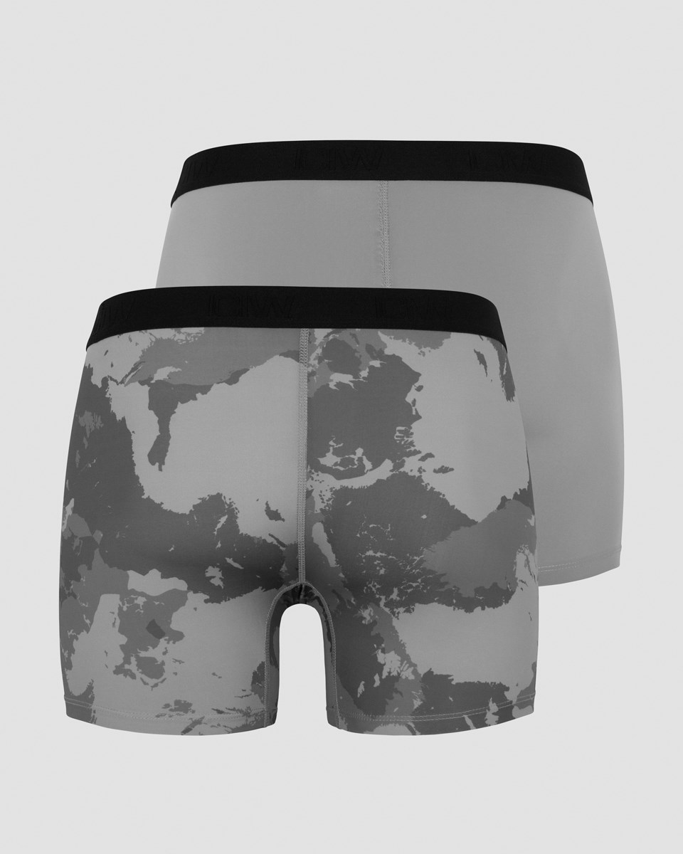 ICIW Sport Boxer 2-pack Camo Ljusgrå | 425730FTN