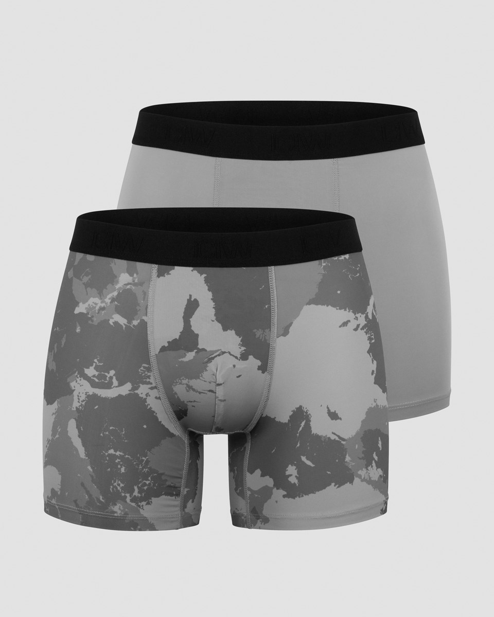 ICIW Sport Boxer 2-pack Camo Ljusgrå | 425730FTN