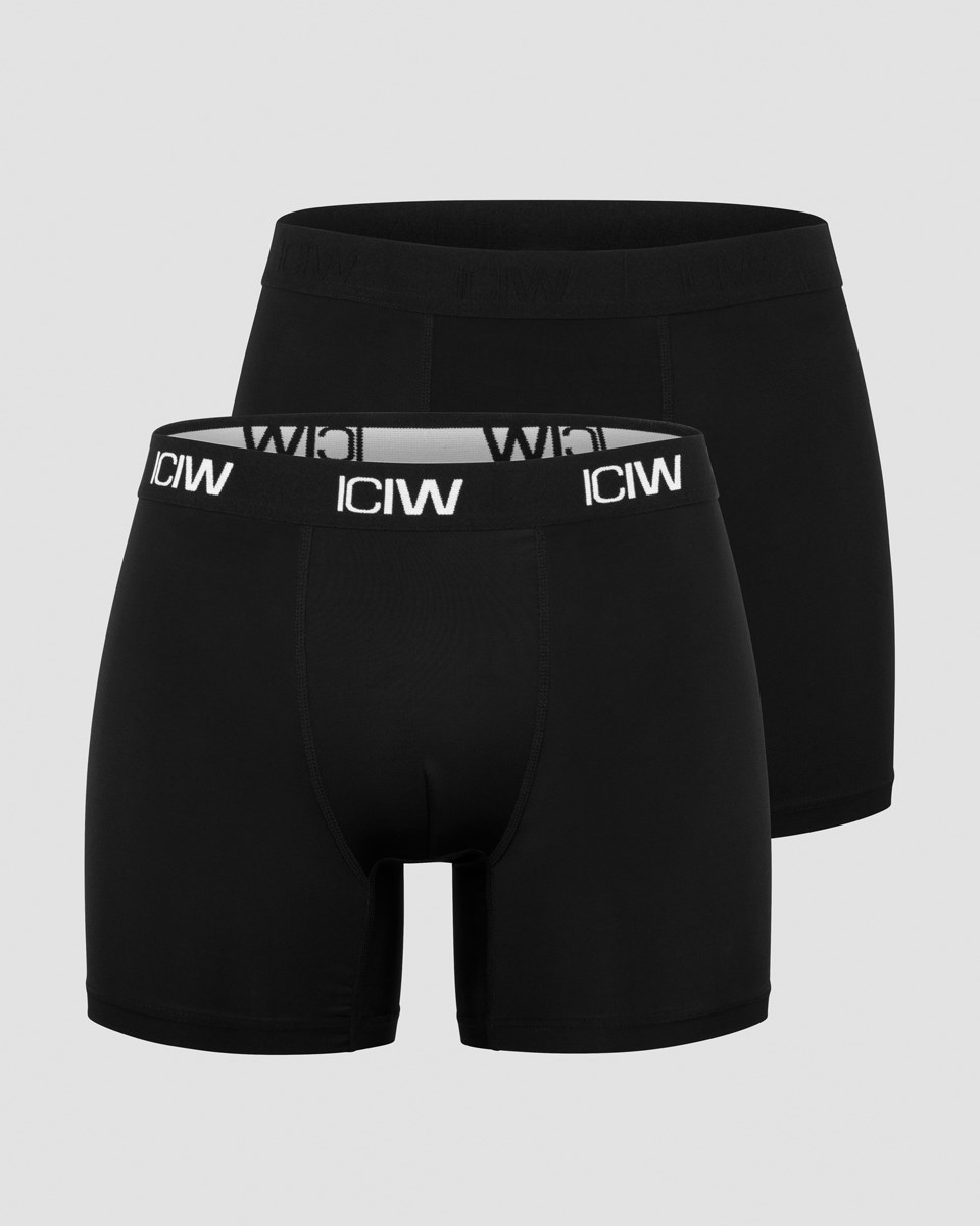 ICIW Sport Boxer 2-pack Svarta | 456127OVW