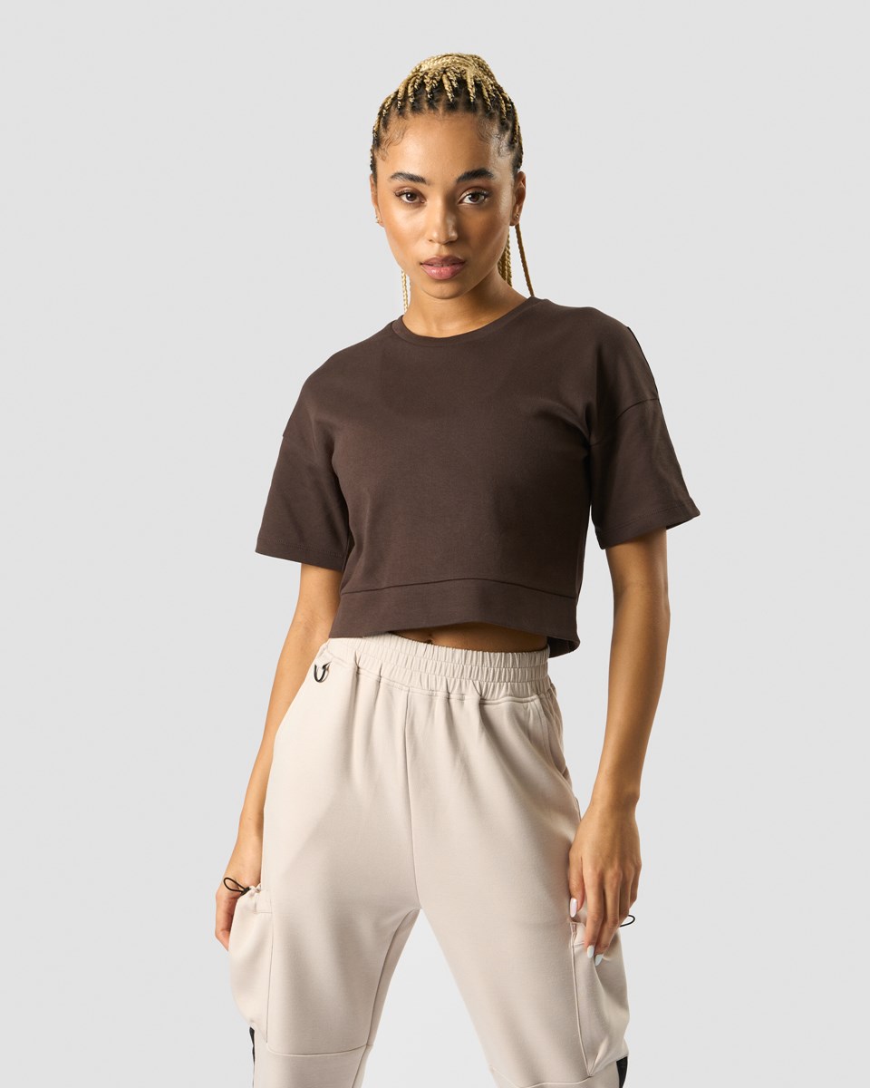 ICIW Stance Cropped T-shirt Wmn Bruna | 654190KEY